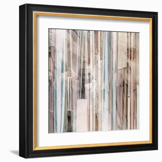 Subdued I-Isabelle Z-Framed Art Print