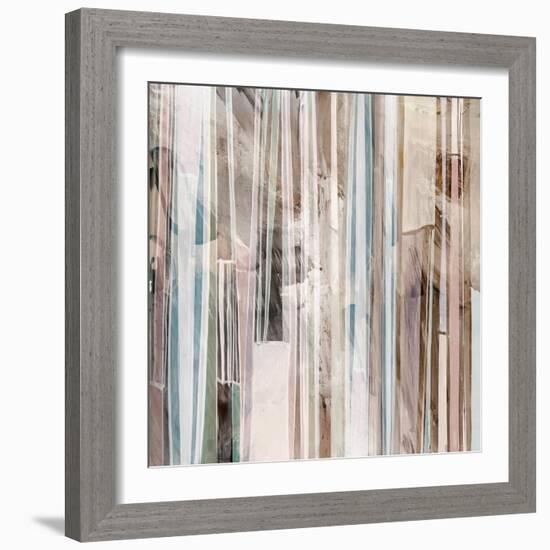 Subdued I-Isabelle Z-Framed Art Print