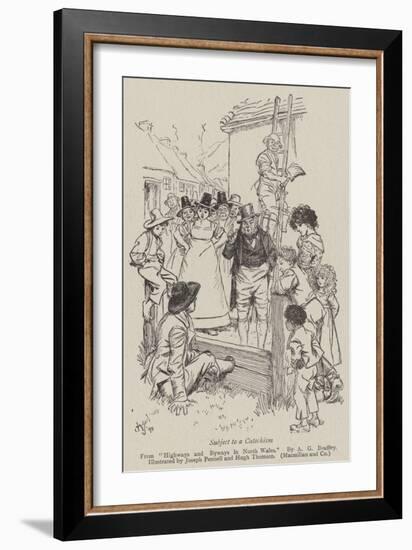 Subject to a Catechism-null-Framed Giclee Print