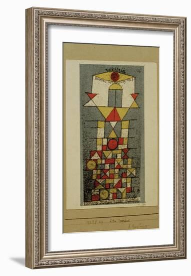 Sublime Side Postcard-Paul Klee-Framed Giclee Print