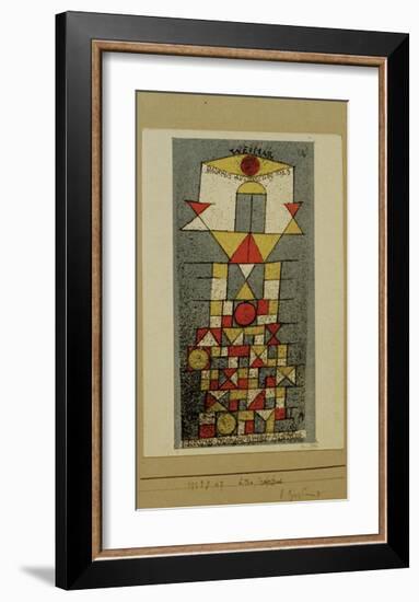 Sublime Side Postcard-Paul Klee-Framed Giclee Print