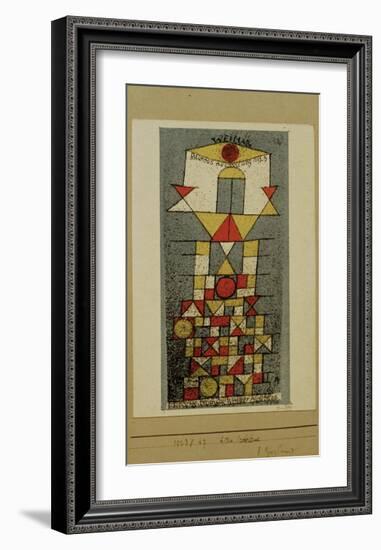 Sublime Side Postcard-Paul Klee-Framed Giclee Print