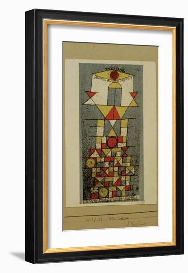 Sublime Side Postcard-Paul Klee-Framed Giclee Print