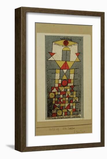 Sublime Side Postcard-Paul Klee-Framed Giclee Print