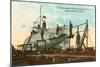 Submarine Pike, Puget Sound Navy Yard, Washington-null-Mounted Art Print