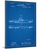 Submarine Vessel Patent-null-Mounted Art Print