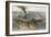 Submarine Volcano - the Island of Santorini, During the Eruption of 1866-English School-Framed Giclee Print