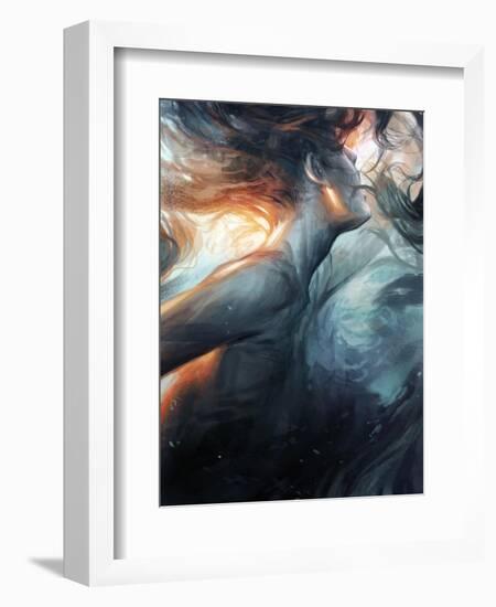 Submerge-Charlie Bowater-Framed Art Print