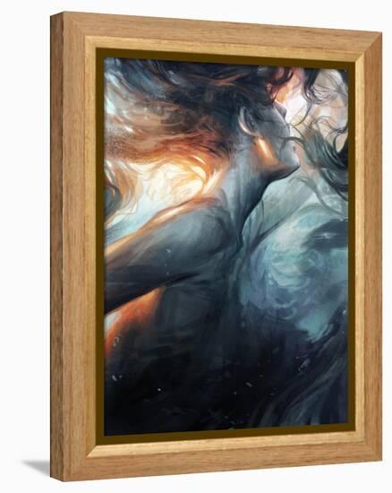 Submerge-Charlie Bowater-Framed Stretched Canvas