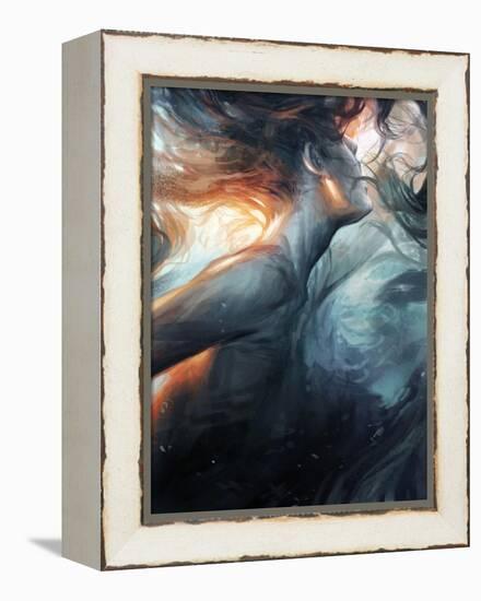 Submerge-Charlie Bowater-Framed Stretched Canvas