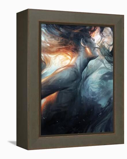 Submerge-Charlie Bowater-Framed Stretched Canvas