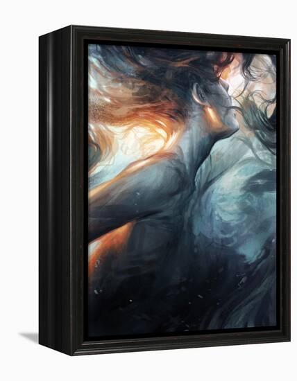 Submerge-Charlie Bowater-Framed Stretched Canvas