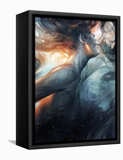 Submerge-Charlie Bowater-Framed Stretched Canvas