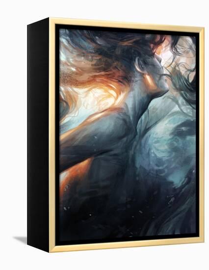 Submerge-Charlie Bowater-Framed Stretched Canvas