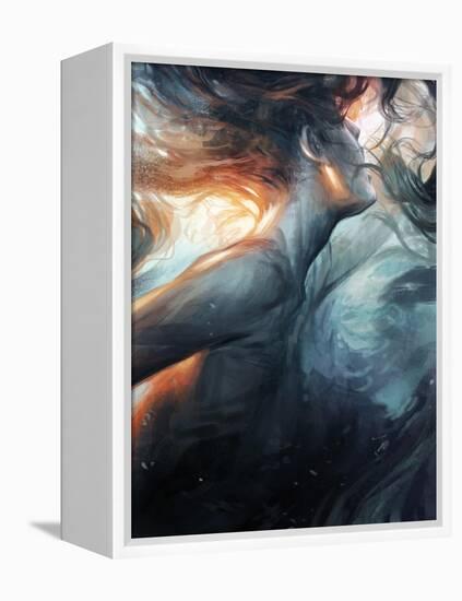 Submerge-Charlie Bowater-Framed Stretched Canvas