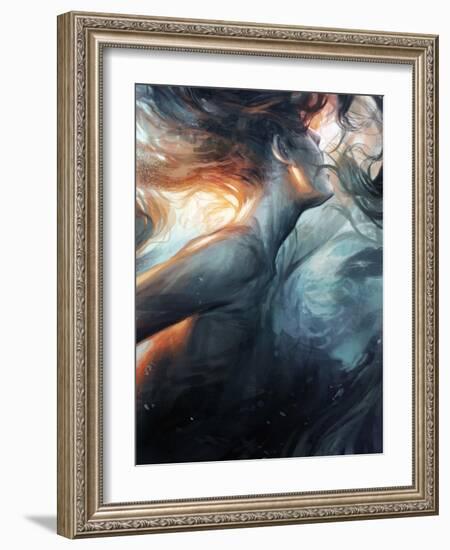 Submerge-Charlie Bowater-Framed Art Print