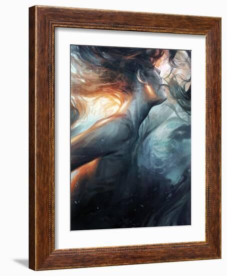 Submerge-Charlie Bowater-Framed Art Print