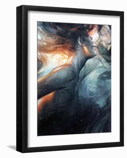 Submerge-Charlie Bowater-Framed Art Print