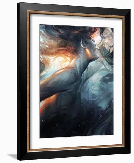 Submerge-Charlie Bowater-Framed Art Print