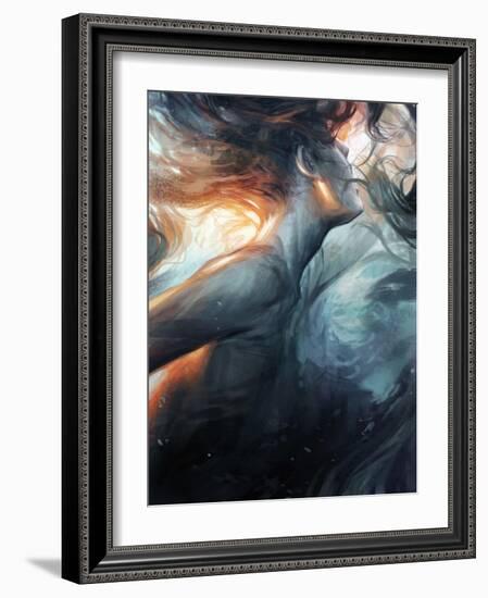 Submerge-Charlie Bowater-Framed Art Print