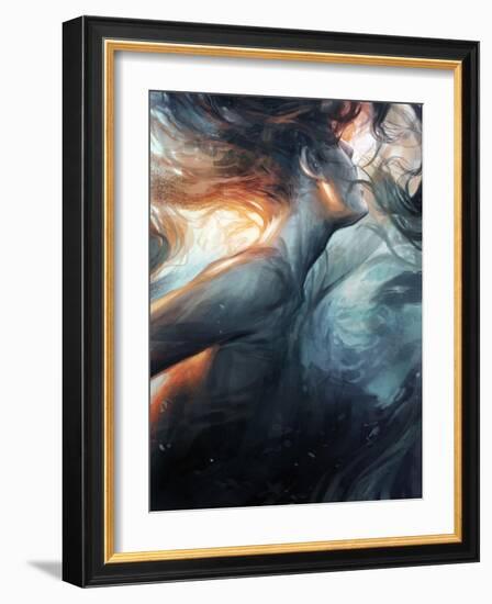 Submerge-Charlie Bowater-Framed Art Print