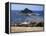 Submerged Causeway at High Tide, Seen Over Rooftops of Marazion, St. Michael's Mount, England-Tony Waltham-Framed Premier Image Canvas