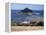 Submerged Causeway at High Tide, Seen Over Rooftops of Marazion, St. Michael's Mount, England-Tony Waltham-Framed Premier Image Canvas