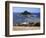 Submerged Causeway at High Tide, Seen Over Rooftops of Marazion, St. Michael's Mount, England-Tony Waltham-Framed Photographic Print