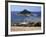 Submerged Causeway at High Tide, Seen Over Rooftops of Marazion, St. Michael's Mount, England-Tony Waltham-Framed Photographic Print