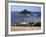 Submerged Causeway at High Tide, Seen Over Rooftops of Marazion, St. Michael's Mount, England-Tony Waltham-Framed Photographic Print