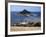 Submerged Causeway at High Tide, Seen Over Rooftops of Marazion, St. Michael's Mount, England-Tony Waltham-Framed Photographic Print