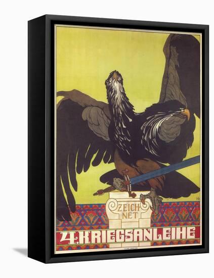 Subscribe to the Fourth War Loan, 1916-Heinrich Lefler-Framed Premier Image Canvas