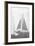 Substance, Silhouette, Sailing Ship-Nikky-Framed Photographic Print