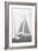 Substance, Silhouette, Sailing Ship-Nikky-Framed Photographic Print