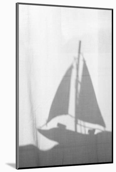 Substance, Silhouette, Sailing Ship-Nikky-Mounted Photographic Print