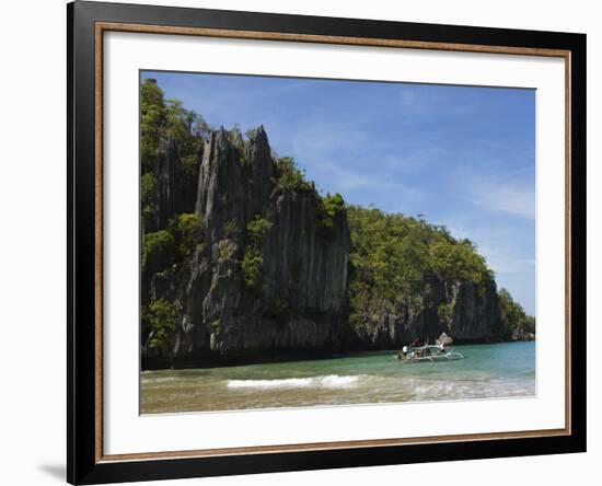 Subterranean River National Park, Sabang Town, Palawan, Philippines, Southeast Asia-Kober Christian-Framed Photographic Print