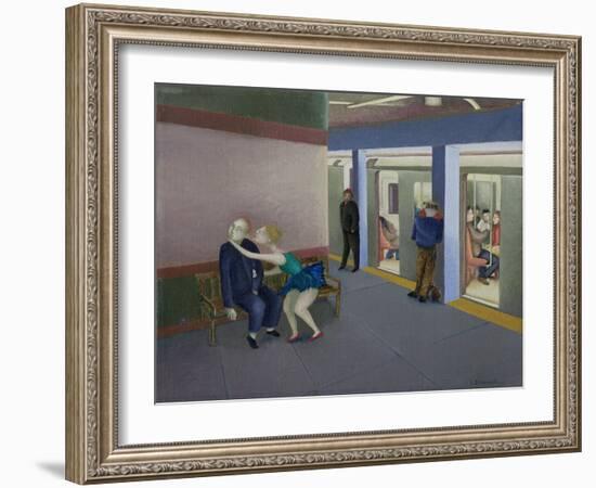 Subterranean, Study-Caroline Jennings-Framed Giclee Print