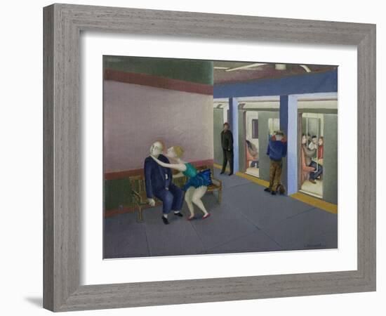 Subterranean, Study-Caroline Jennings-Framed Giclee Print