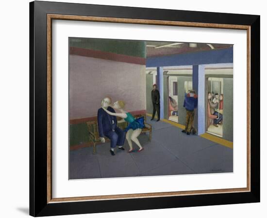 Subterranean, Study-Caroline Jennings-Framed Giclee Print