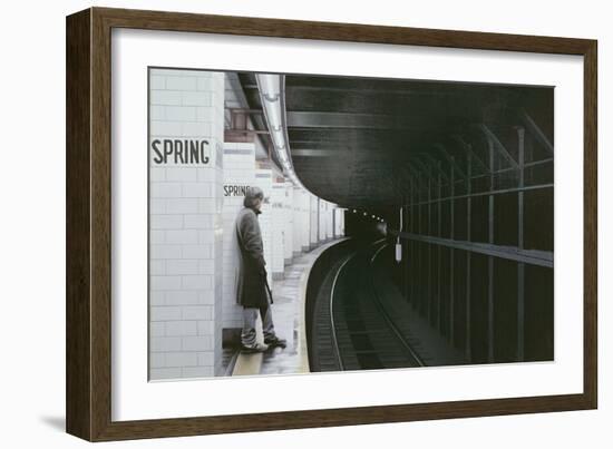 Subterraneans X (Spring Street) 1984-Max Ferguson-Framed Giclee Print