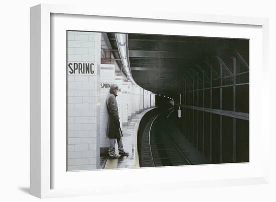 Subterraneans X (Spring Street) 1984-Max Ferguson-Framed Giclee Print