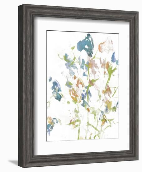 Subtle Flowers I-Jennifer Goldberger-Framed Art Print