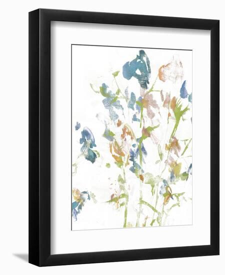 Subtle Flowers I-Jennifer Goldberger-Framed Art Print