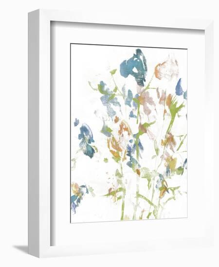 Subtle Flowers I-Jennifer Goldberger-Framed Art Print
