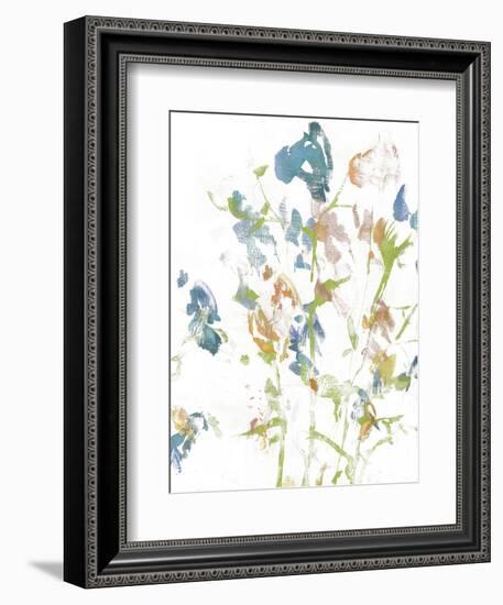 Subtle Flowers I-Jennifer Goldberger-Framed Art Print