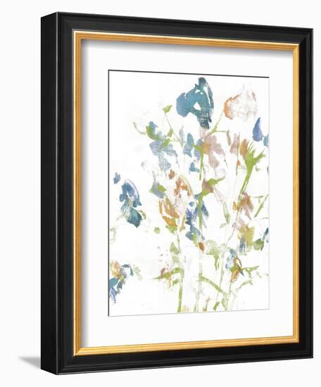 Subtle Flowers I-Jennifer Goldberger-Framed Art Print