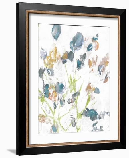 Subtle Flowers II-Jennifer Goldberger-Framed Art Print