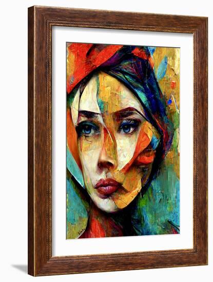 Subtraction in the Aftermath, C.2022 (Digital Art)-Blake Munch-Framed Giclee Print