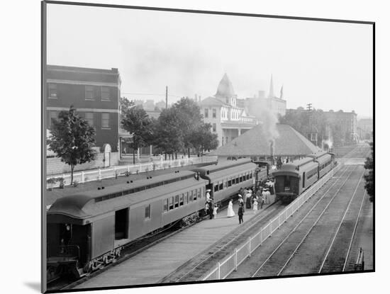 Suburban Station, Petoskey, Mich.-null-Mounted Photo