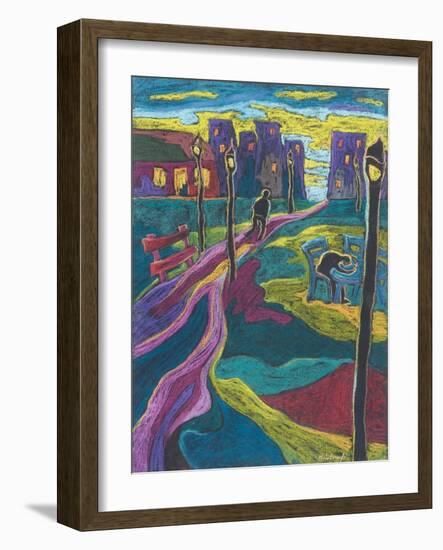 Suburbia, 2006-Marta Martonfi-Benke-Framed Giclee Print